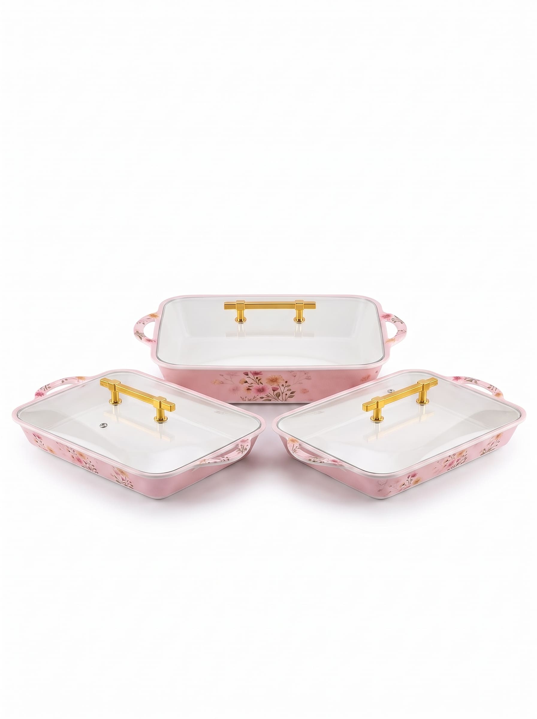 Pink Wildflower Garden 72 Piece Melamine Dinner Set | YB Melamine - Image 2