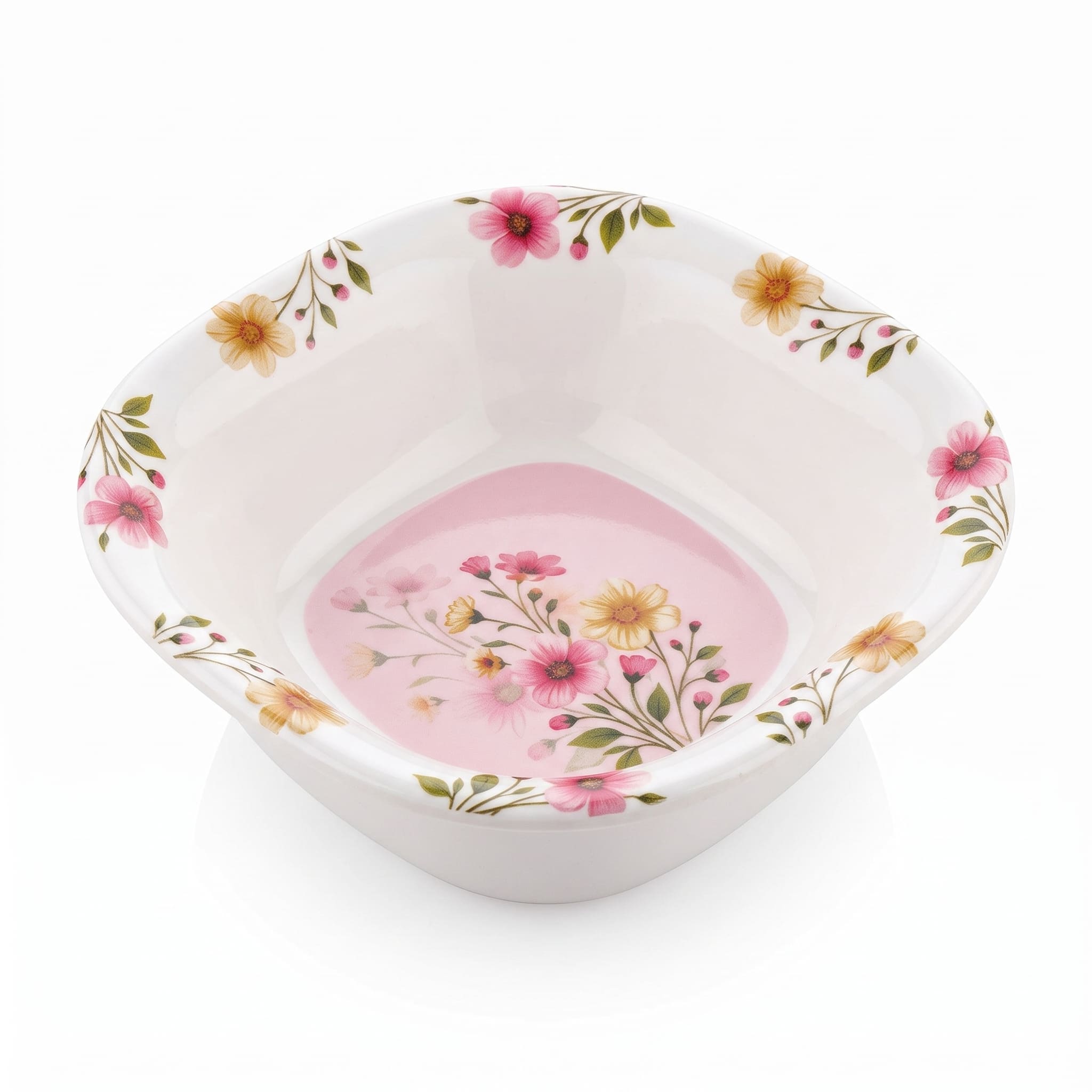 Pink Wildflower Garden 72 Piece Melamine Dinner Set | YB Melamine - Image 5