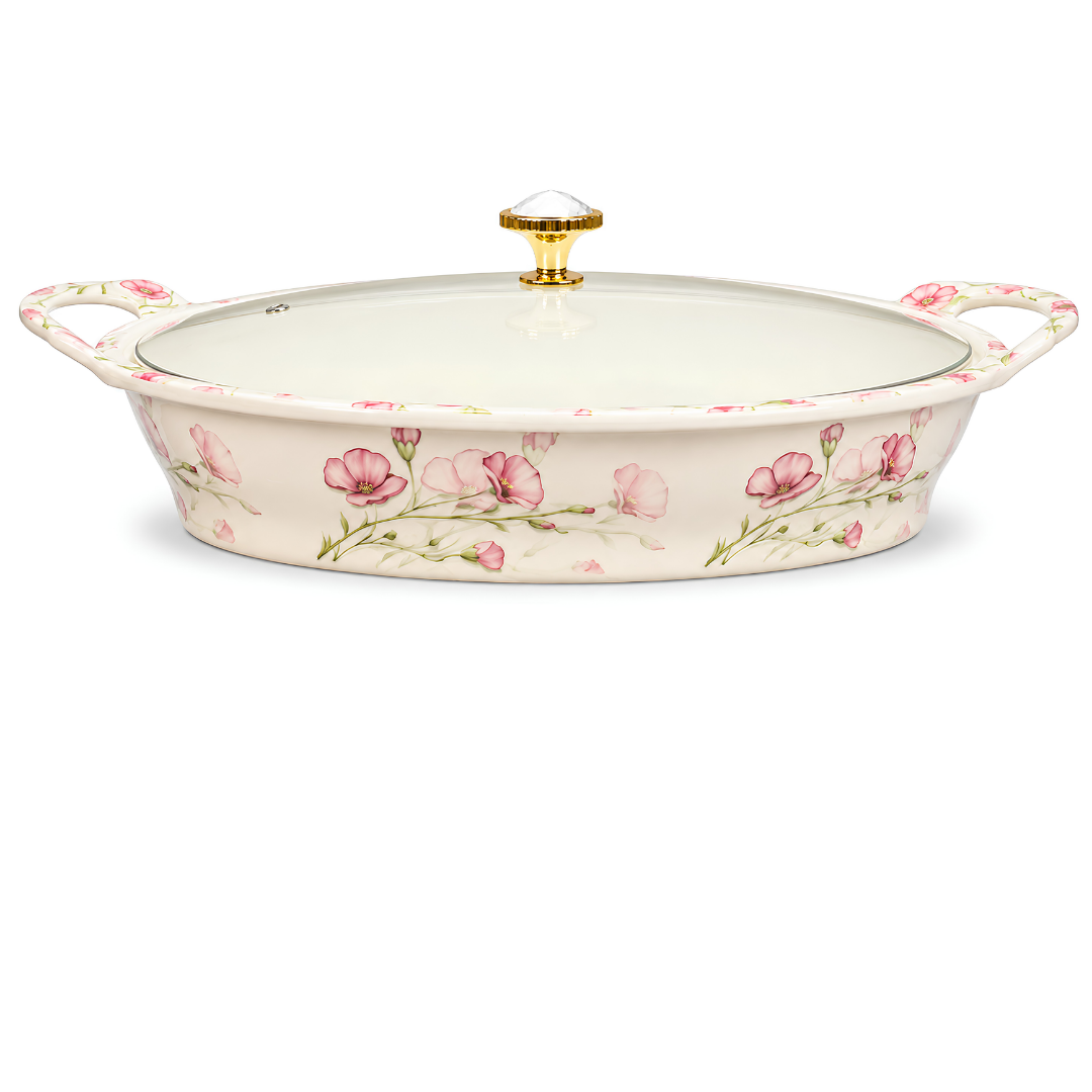 Wild Pink Blossom 72 Piece Melamine Dinner Set | YB Melamine - Image 5