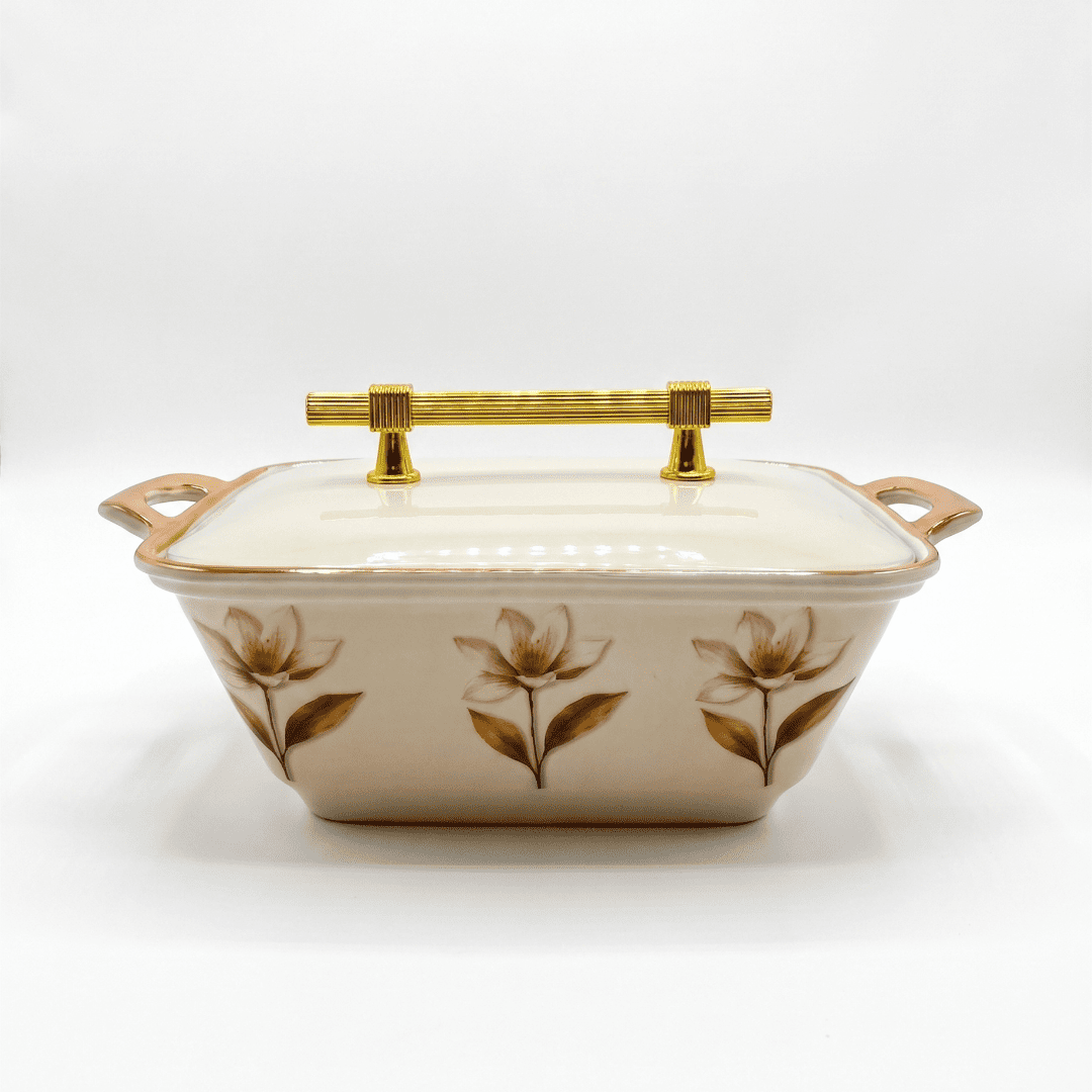Terracotta Blossom 72 Piece Melamine Dinner Set | YB Melamine - Image 4