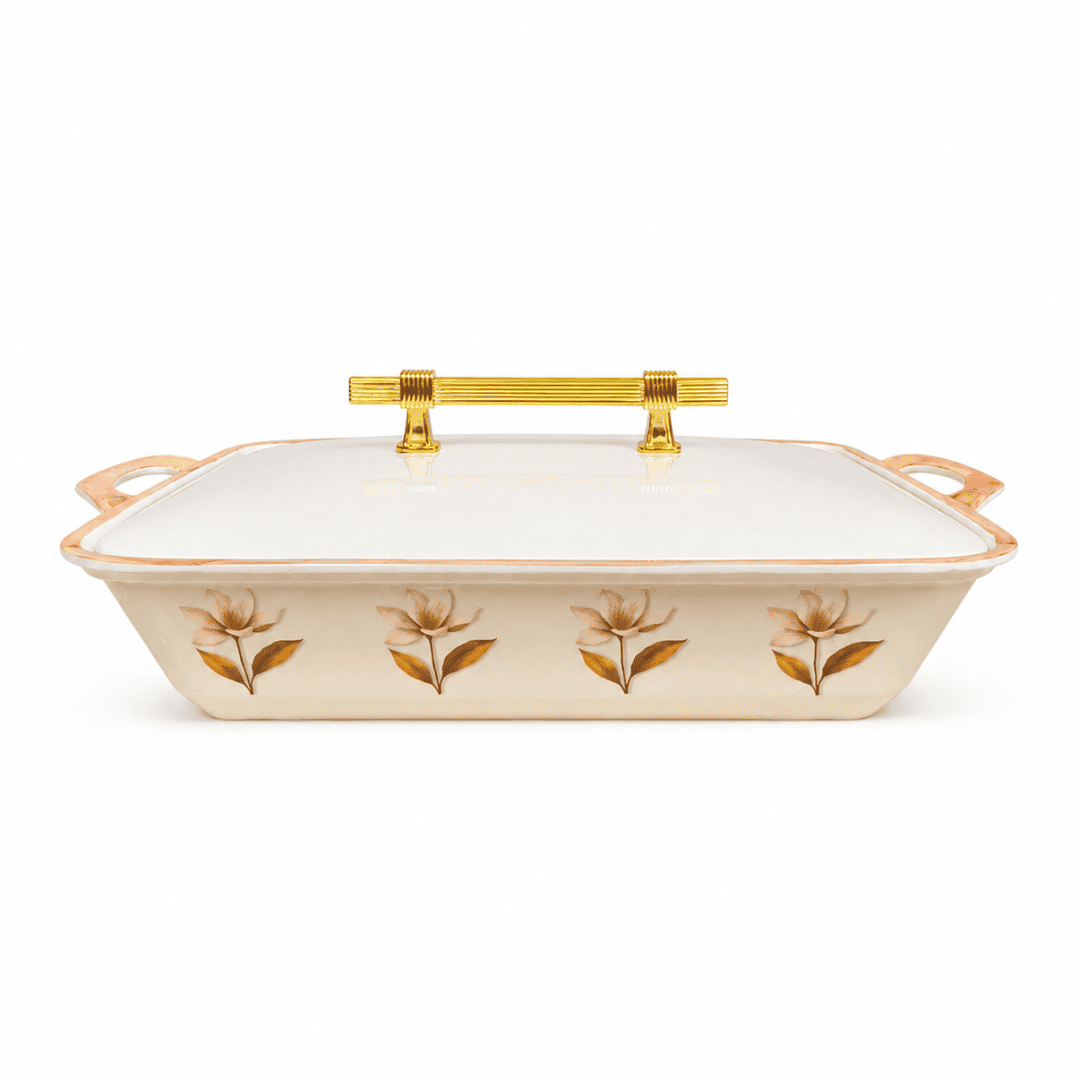 Terracotta Blossom 72 Piece Melamine Dinner Set | YB Melamine - Image 3