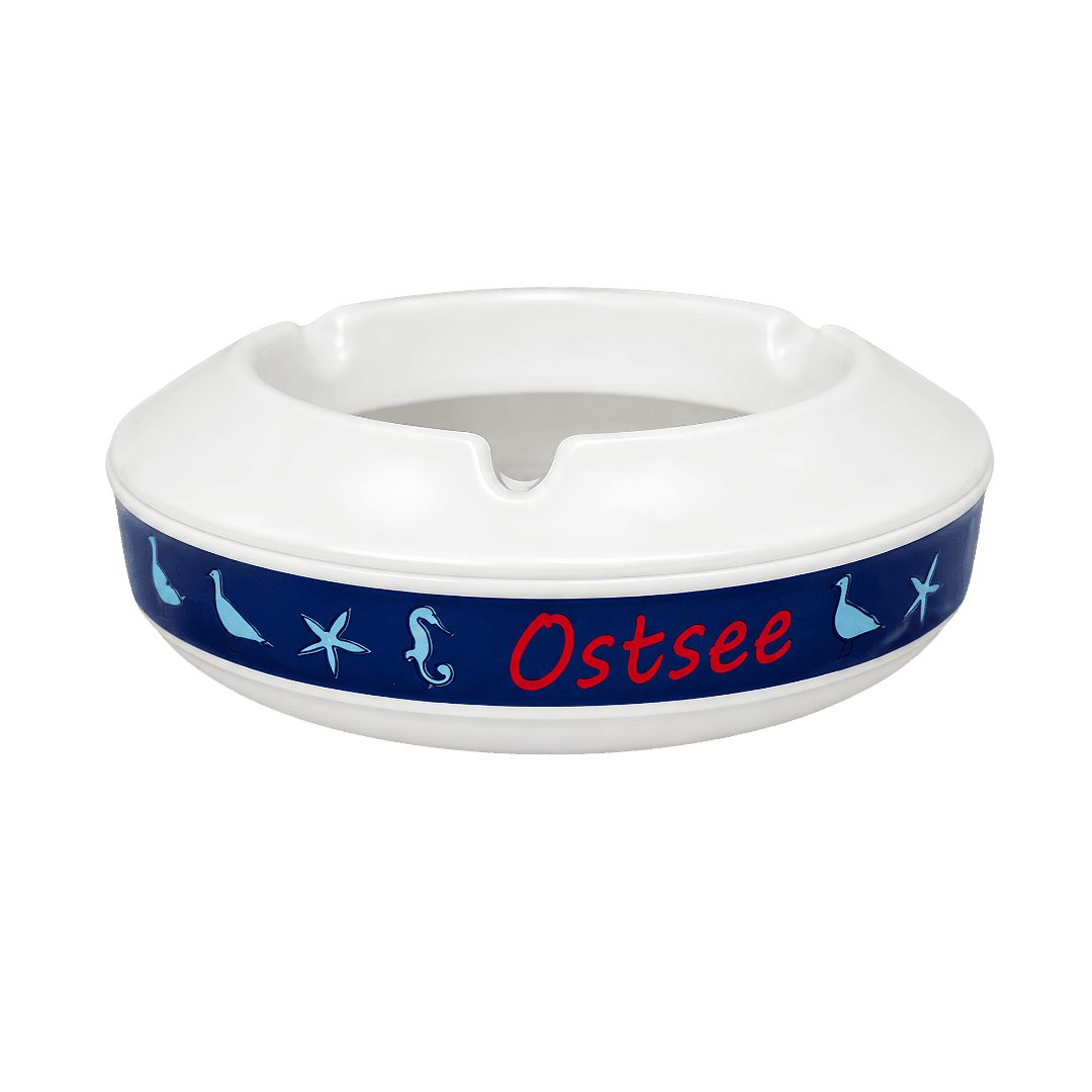 Ostsee Coastal Theme Melamine Ashtray | YB Melamine