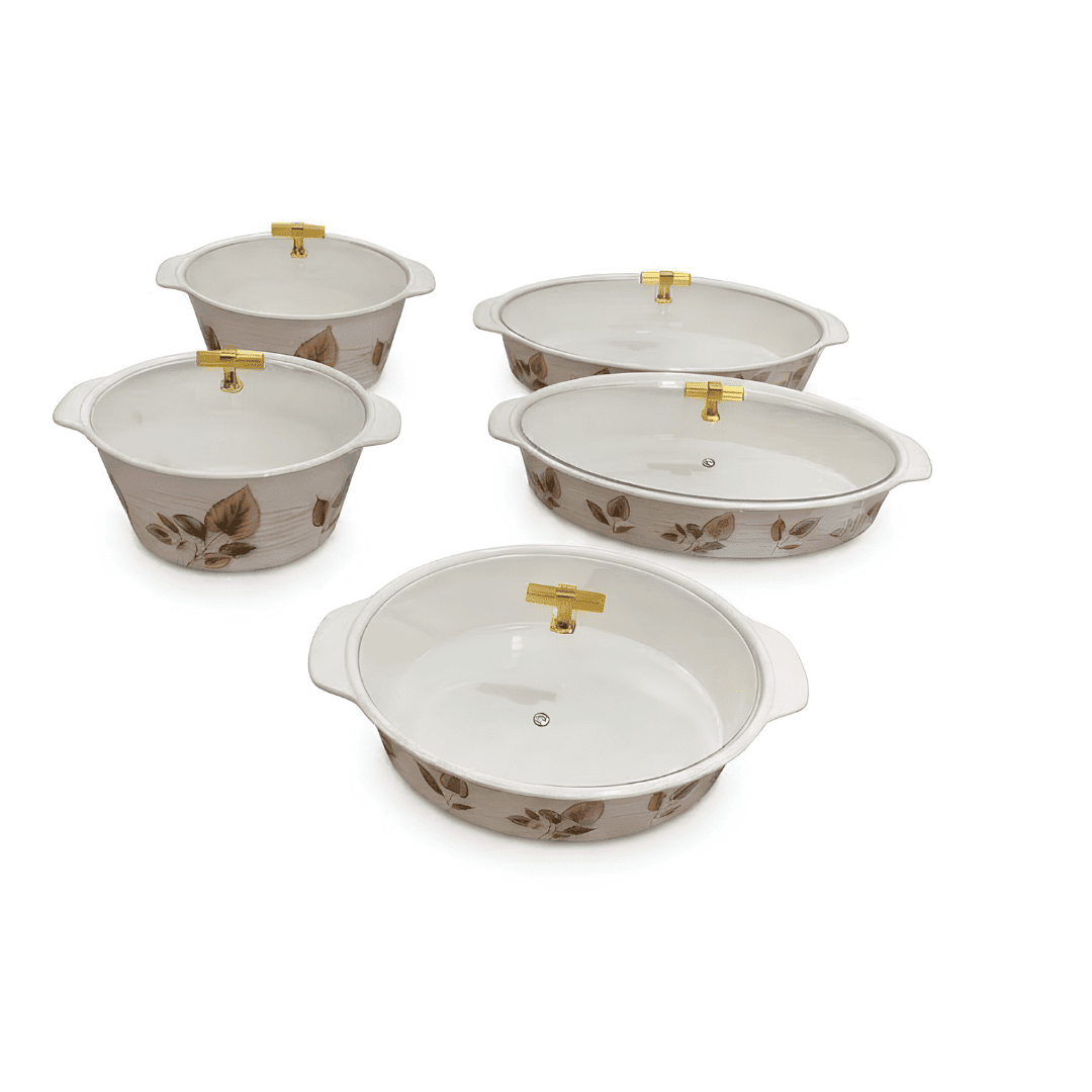 Autumn Leaves 72 Piece Melamine Dinner Set | YB Melamine - Image 4